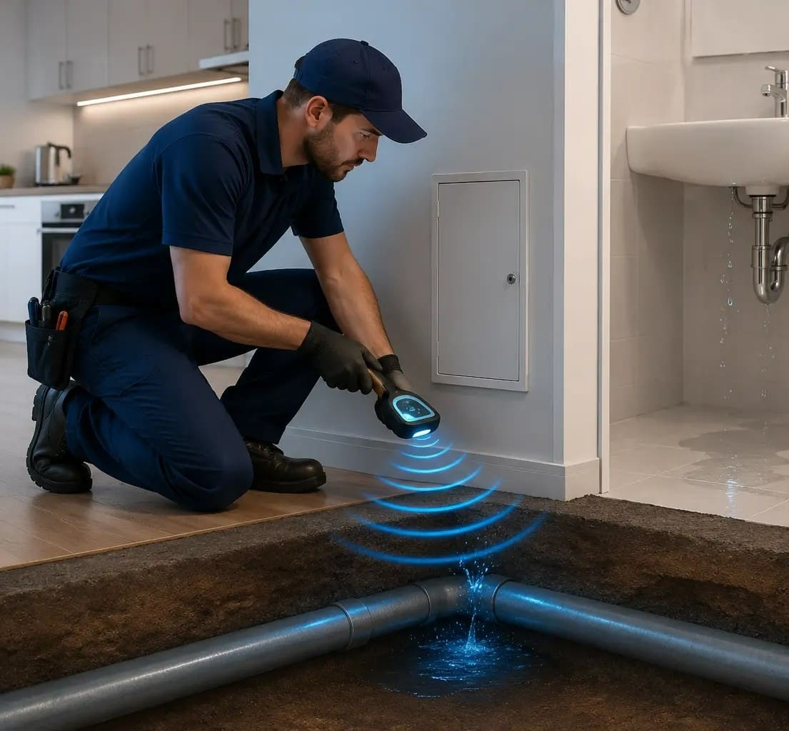 Detección de fugas de agua sin obras en la Costa del Sol