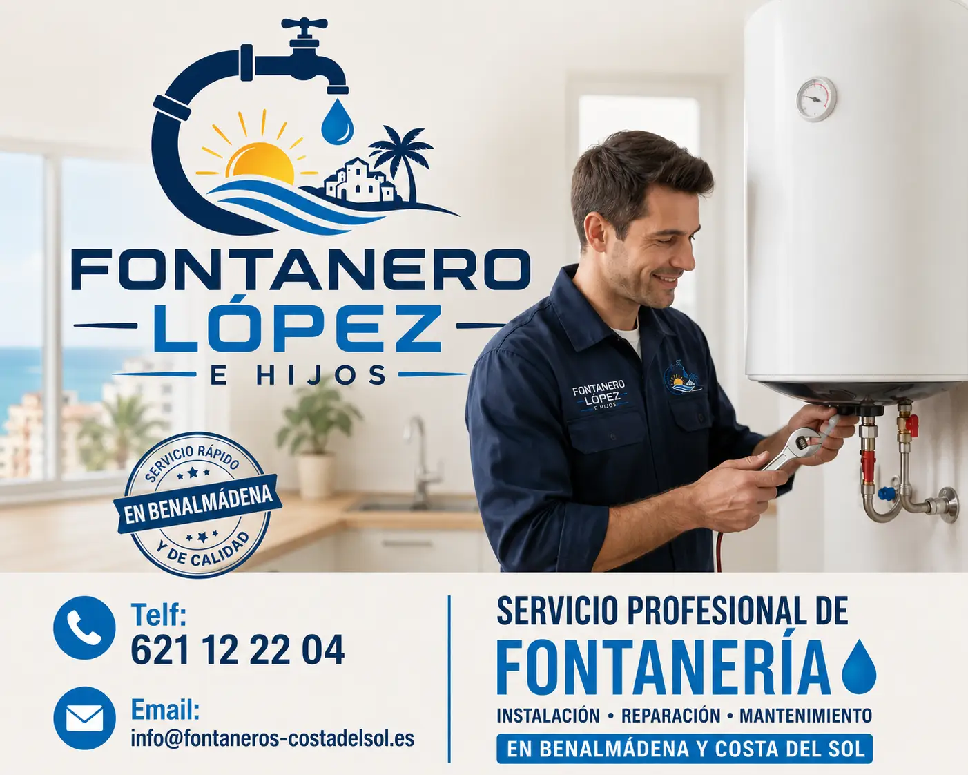 Reparación de termo eléctrico en Benalmádena